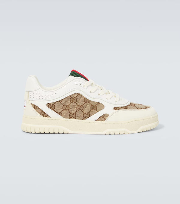 Gucci Gucci Re-Web GG canvas sneakers