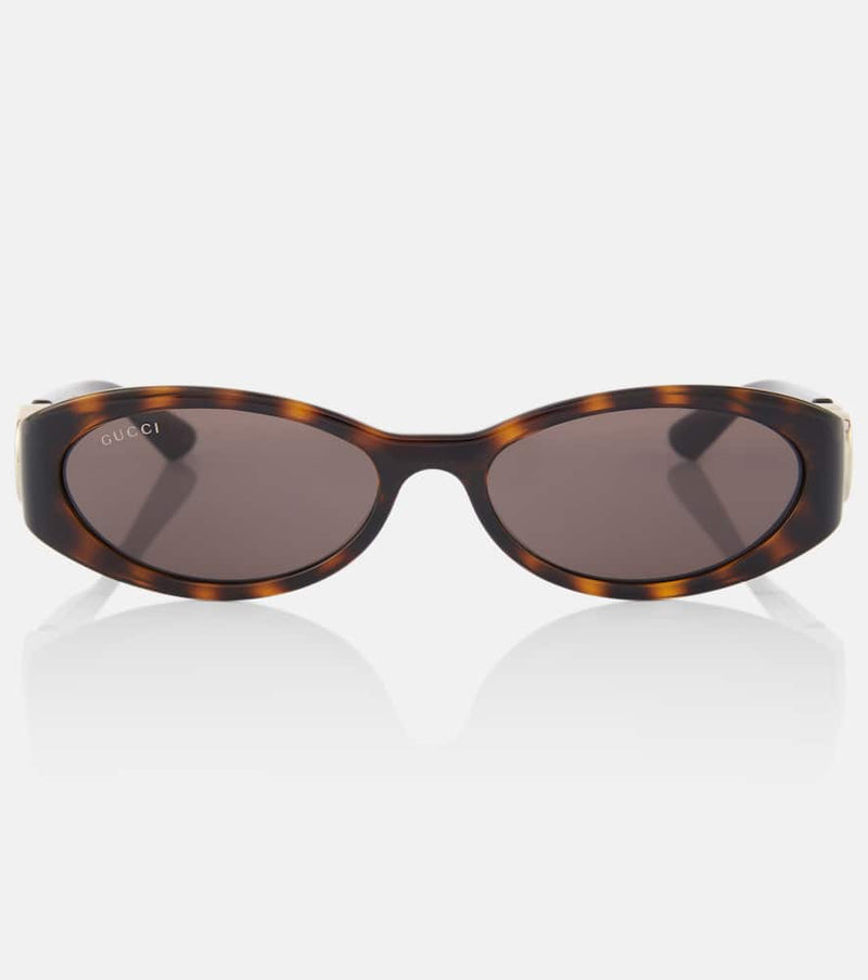 Gucci Interlocking G oval sunglasses