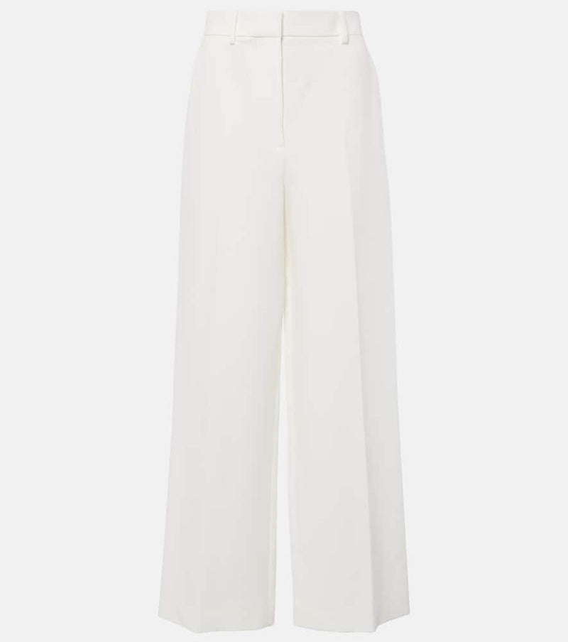 Khaite Bacall mid-rise wide-leg pants