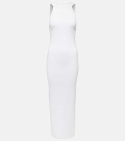 Khaite Media midi dress