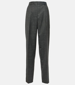 Toteme Pleated wool-blend pants