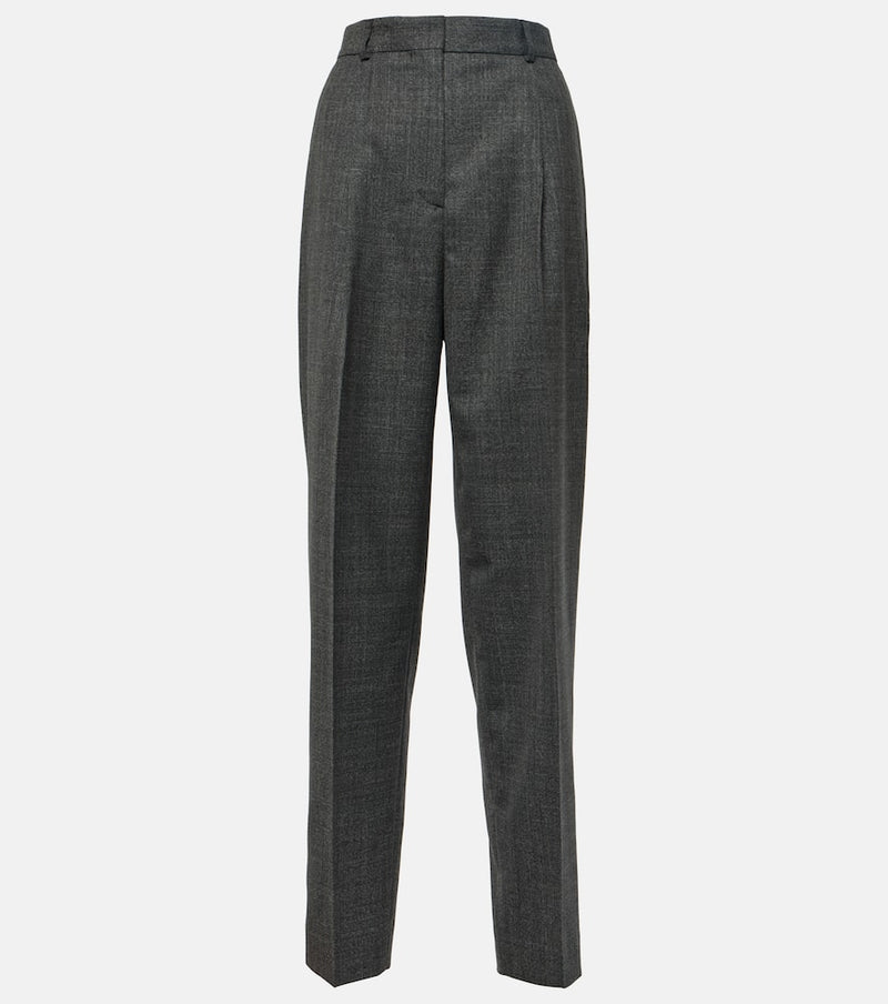 Toteme Pleated wool-blend pants