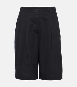 Toteme Cotton twill shorts