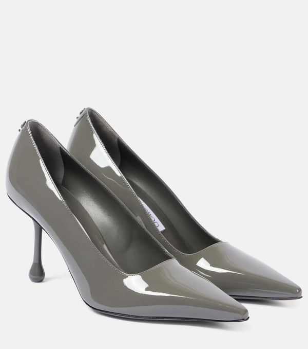 Jimmy Choo Ixia 90 patent leather pumps