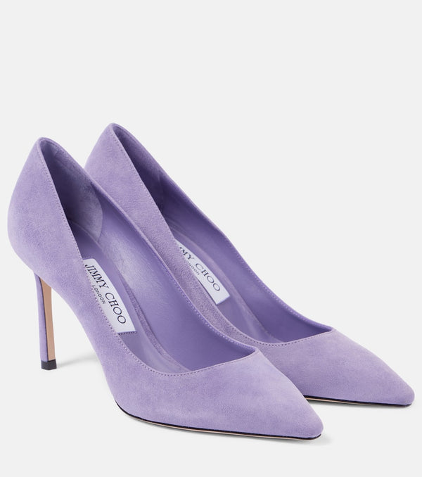 Jimmy Choo Romy 85 suede pumps