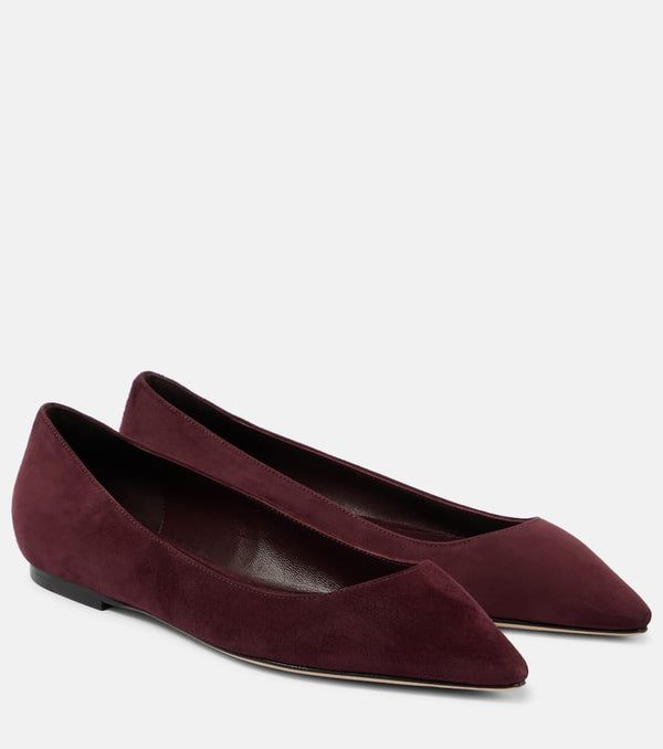 Jimmy Choo Romy suede ballet flats