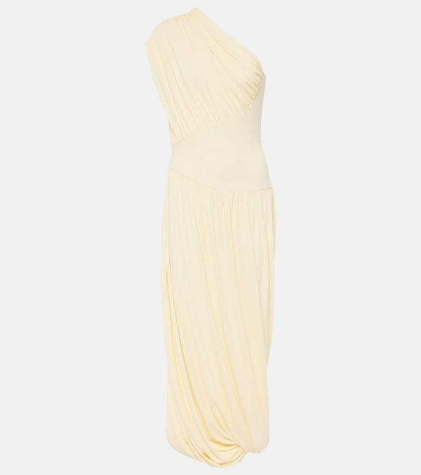 Tove Ugbad one-shoulder crêpe jersey gown