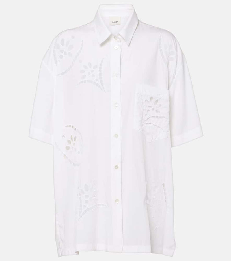 Isabel Marant Bilya broderie anglaise shirt