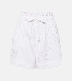 Isabel Marant Hidea broderie anglaise shorts