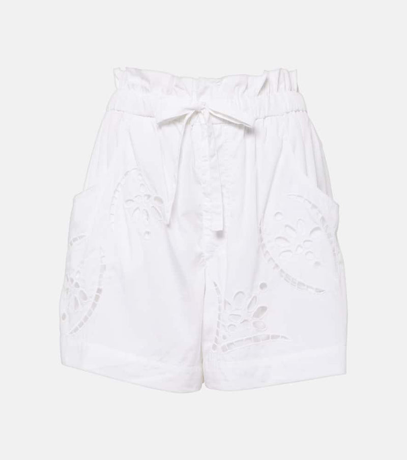 Isabel Marant Hidea broderie anglaise shorts