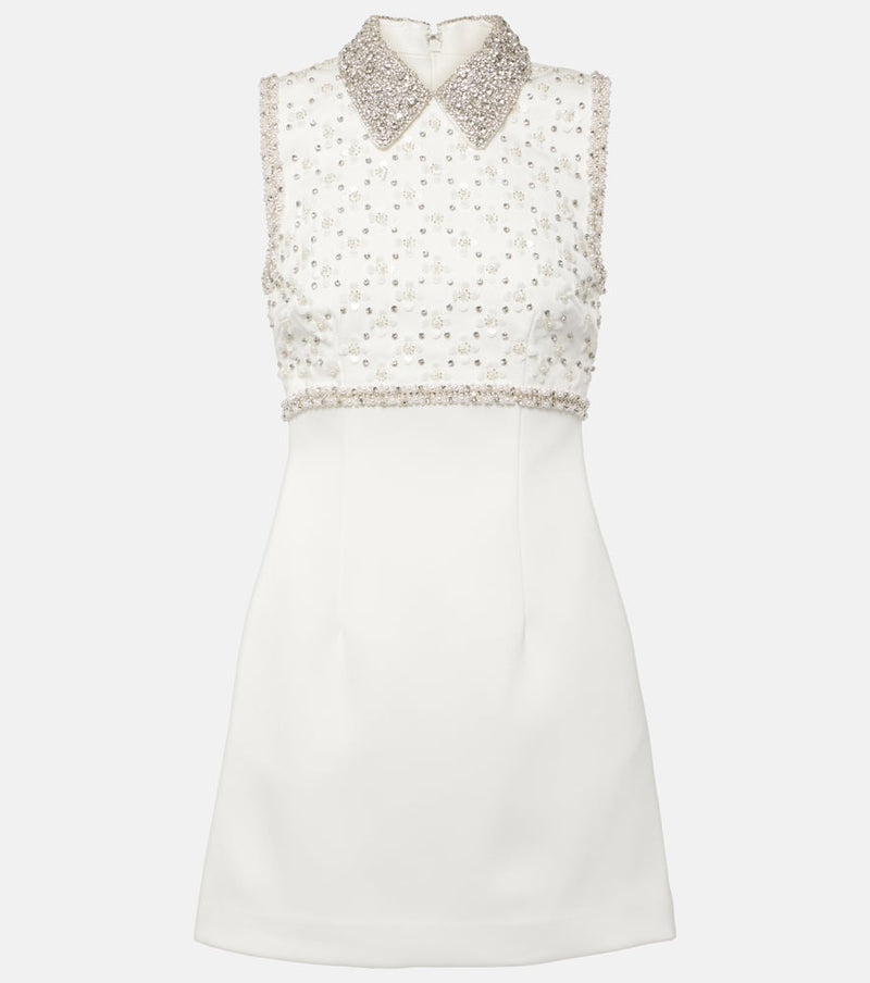 Rebecca Vallance Bridal Delaney embellished minidress