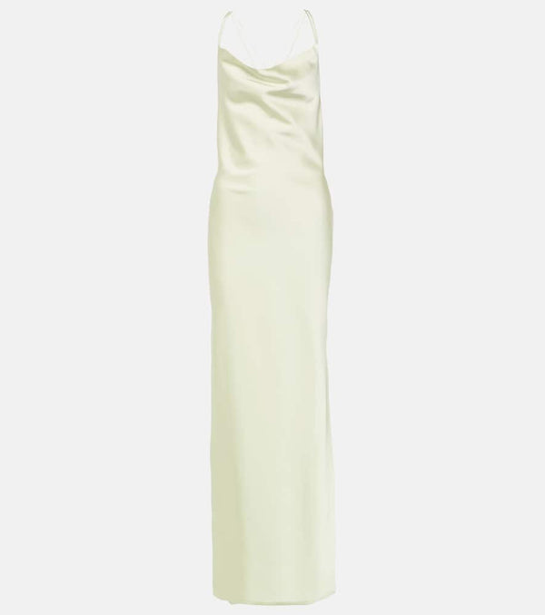 Rotate Satin slip dress