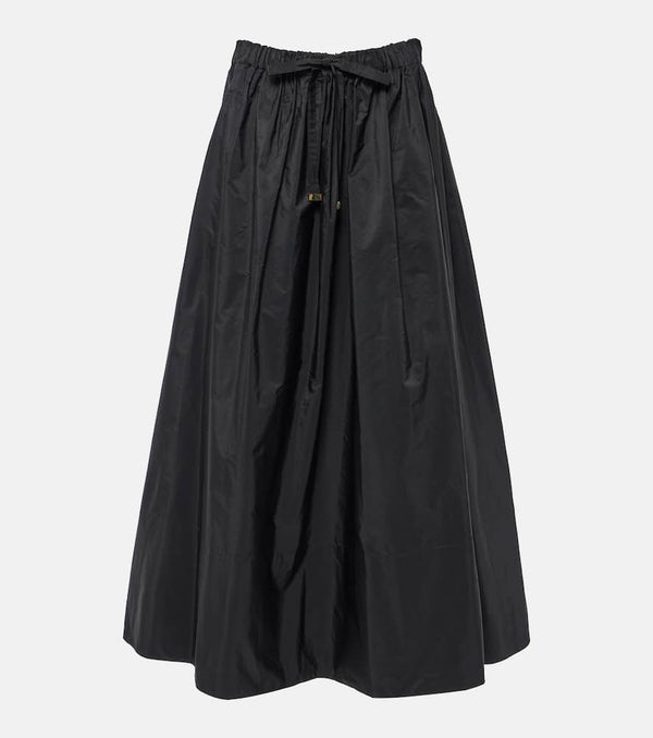 S Max Mara Lirica taffeta maxi skirt