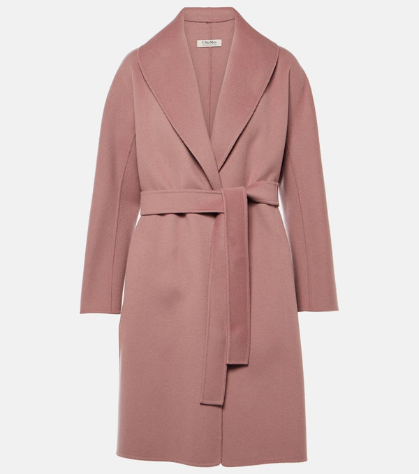 S Max Mara Messi belted virgin wool coat