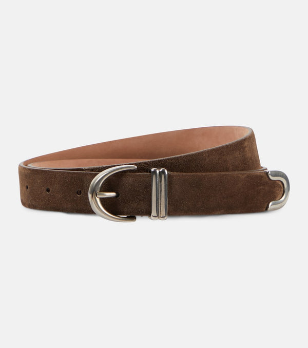 Khaite Bambi suede belt