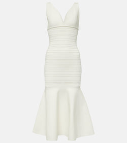 Victoria Beckham Jersey midi dress