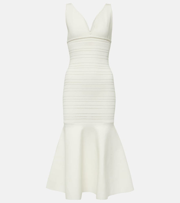 Victoria Beckham Jersey midi dress