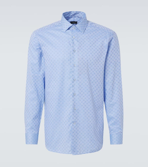 Etro Printed cotton shirt