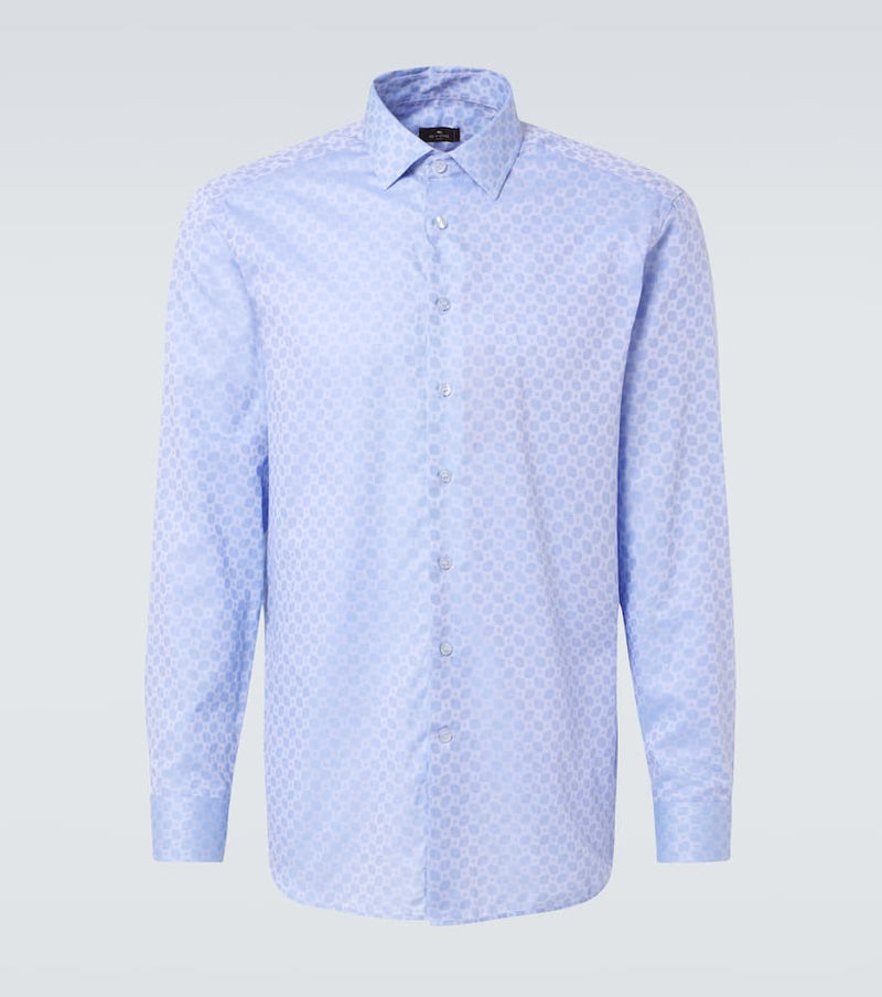 Etro Printed cotton shirt