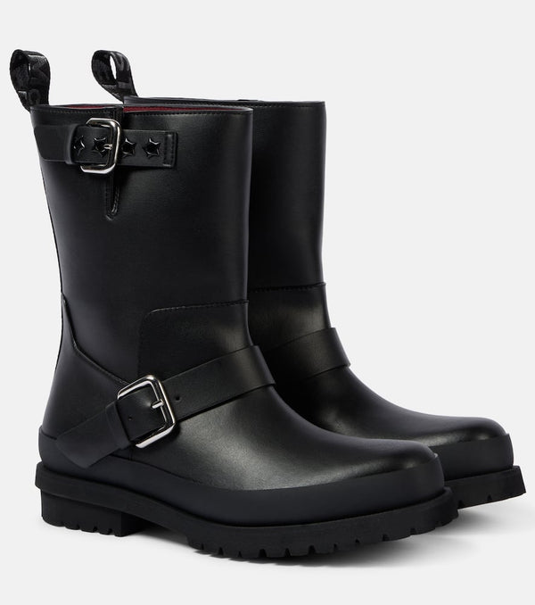 Stella McCartney Trace faux leather biker boots