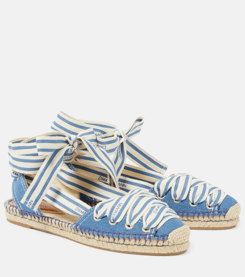 Zimmermann Sol denim espadrilles