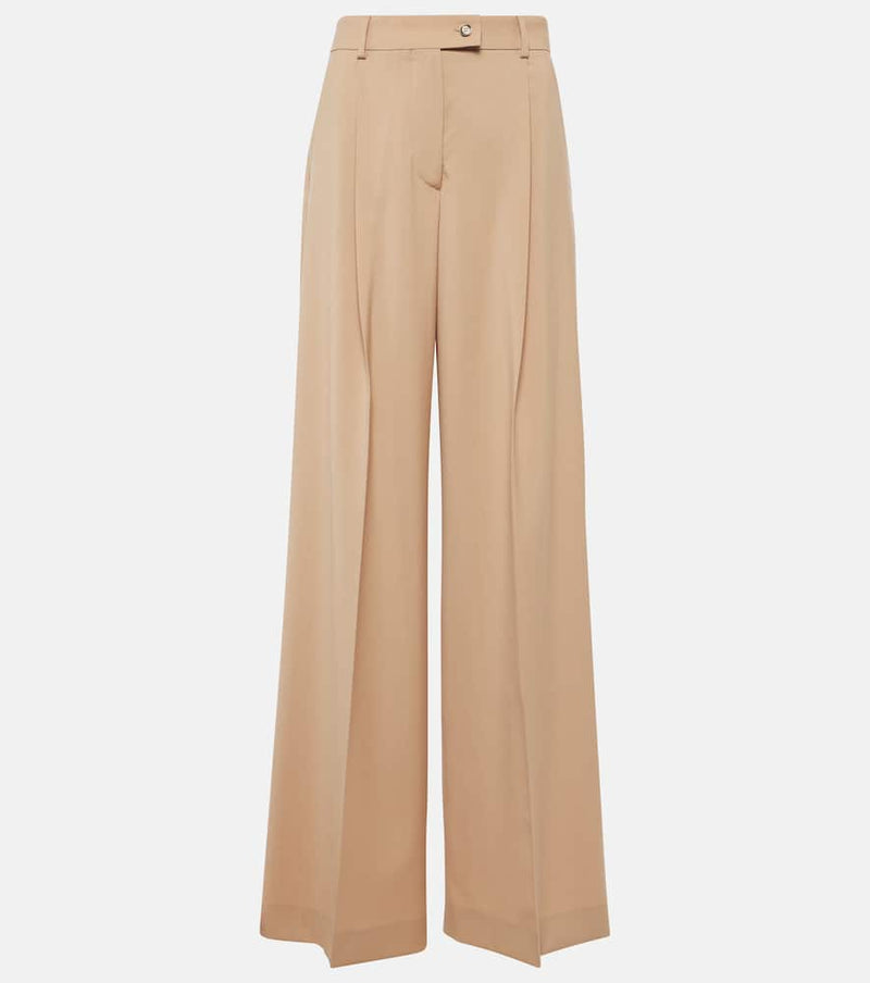 Sportmax Wool wide-leg pants