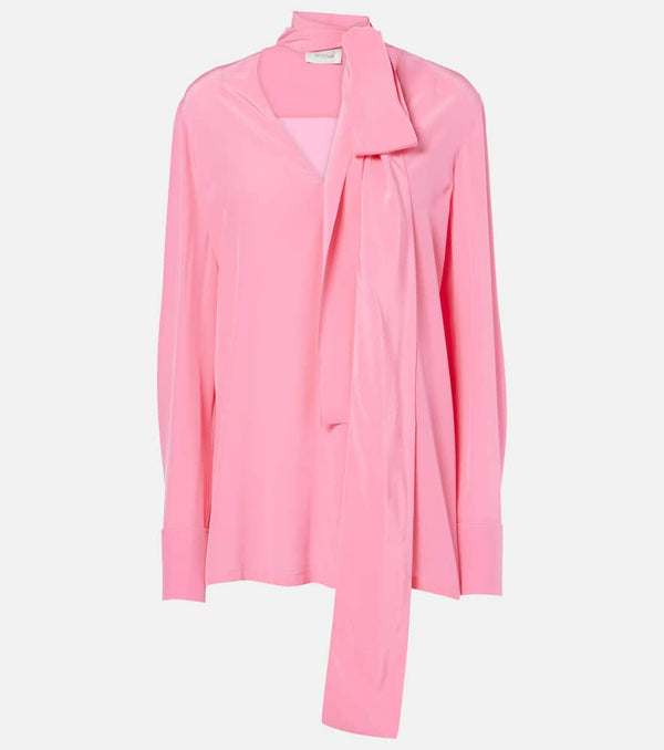 Sportmax Elleni silk crêpe top