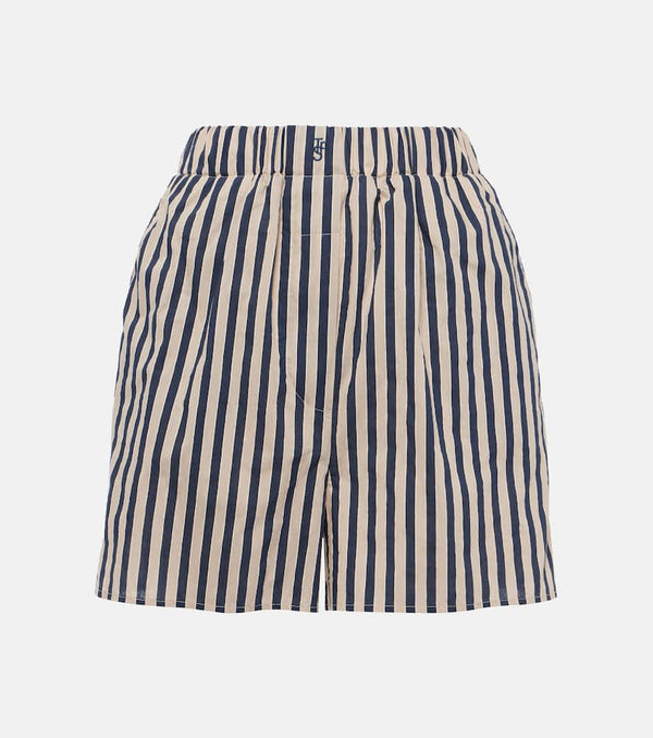 The Frankie Shop Lui cotton-blend Bermuda shorts