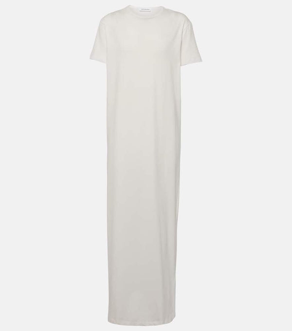 The Frankie Shop Maya cotton-blend jersey maxi dress