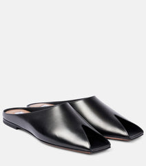 Alaia Spike leather mules