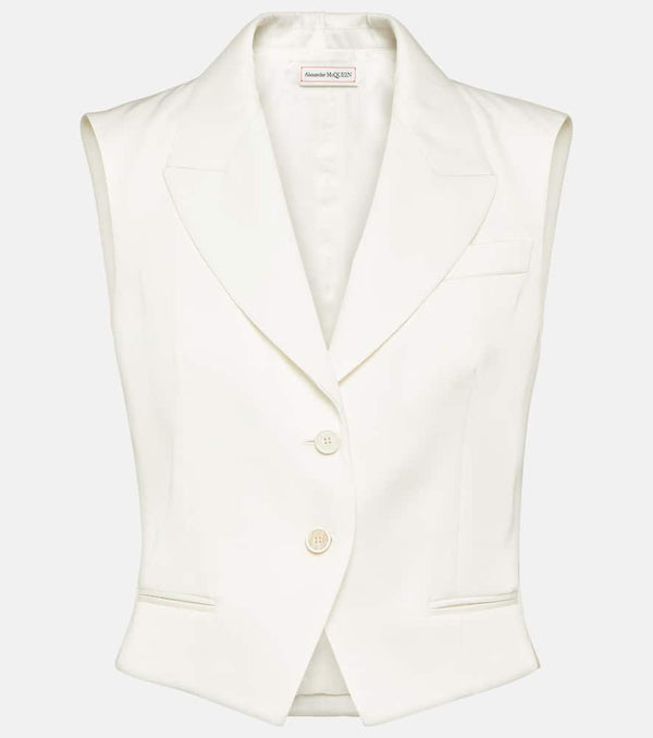 Alexander McQueen Single-breasted vest