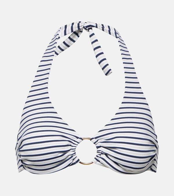 Melissa Odabash Brussels striped bikini top