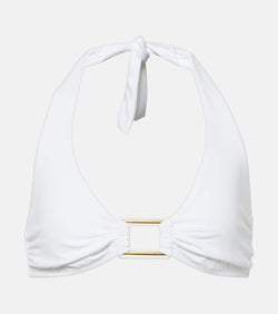 Melissa Odabash Paris ring-detail halterneck bikini top