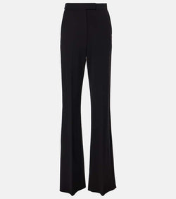 Max Mara Norcia pleated jersey straight pants