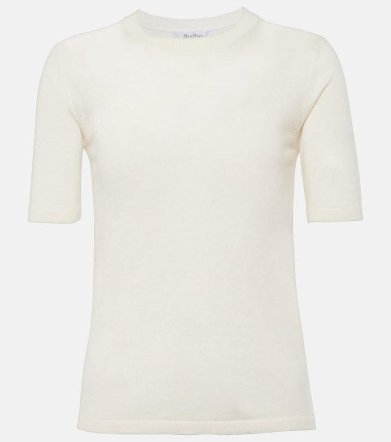 Max Mara Warren cashmere and silk top