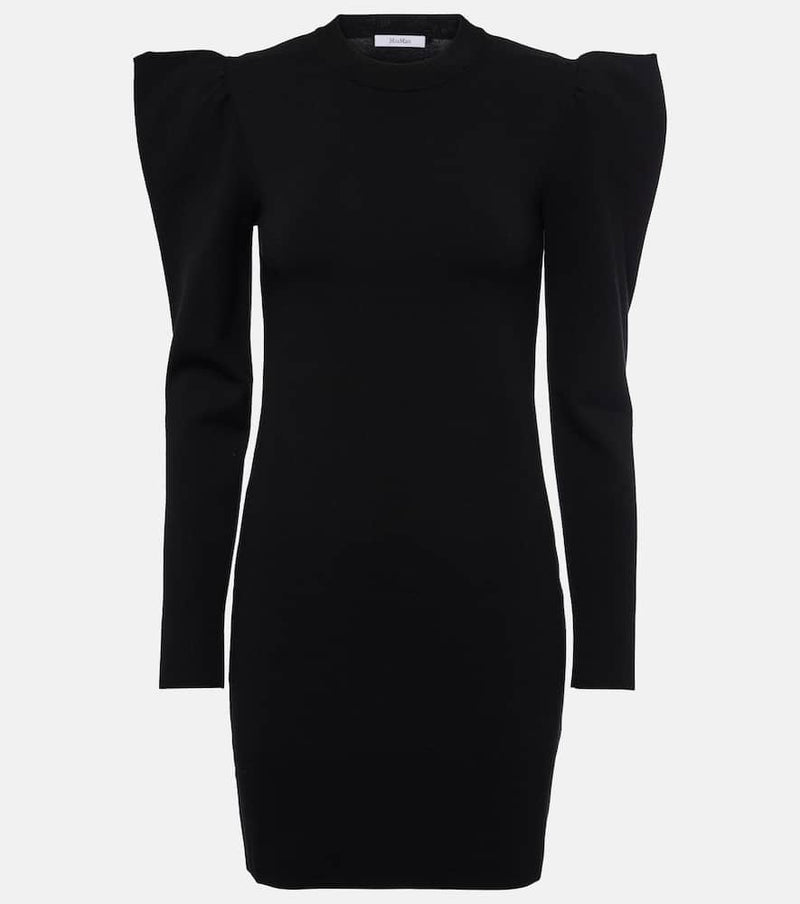 Max Mara Glasgow puff-sleeve minidress