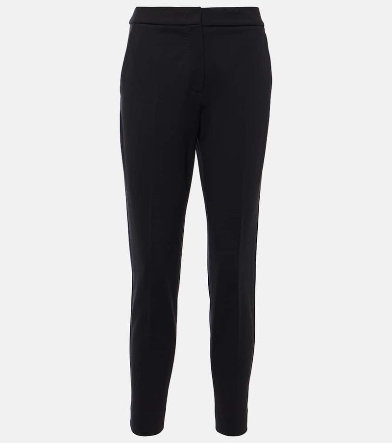 Max Mara Cropped jersey slim pants