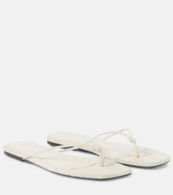 Toteme The Knot suede thong sandals