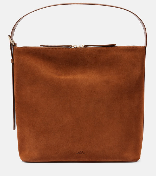 A. P.C. Vera suede tote bag