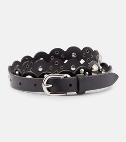 Isabel Marant Sgiavi embellished leather belt