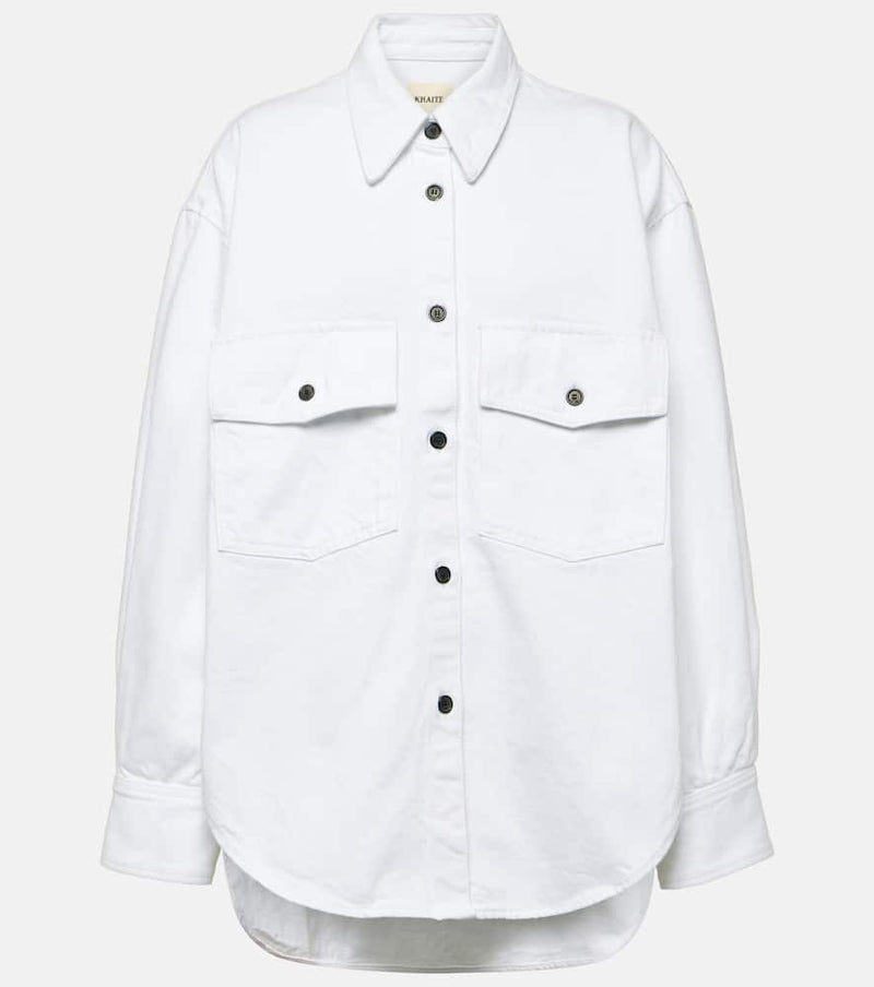 Khaite Mahmet denim shirt