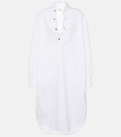 Khaite Seffi cotton shirt dress