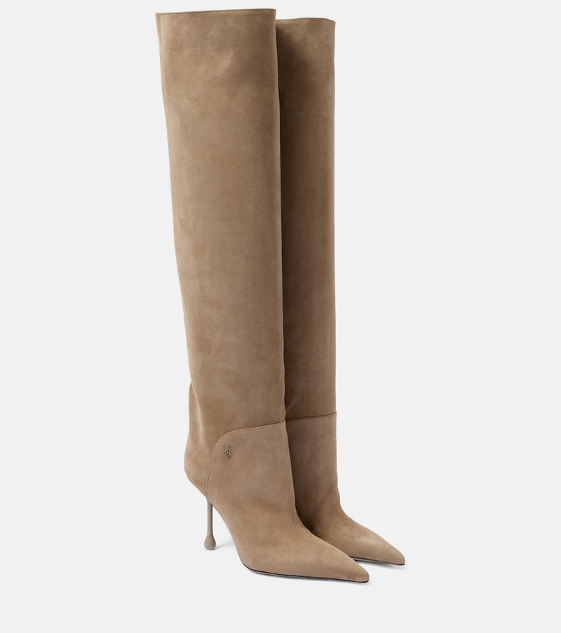 Jimmy Choo Cycas suede over-the-knee boots