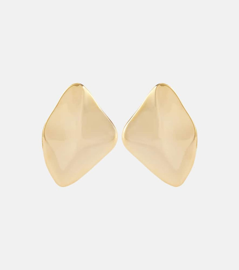 Jennifer Behr Sully Wave 18kt gold-plated earrings