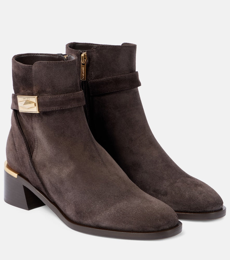 Jimmy Choo Diantha 45 suede ankle boots