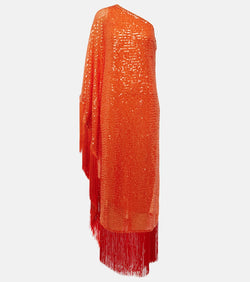 Taller Marmo Spritz Disco sequined maxi dress