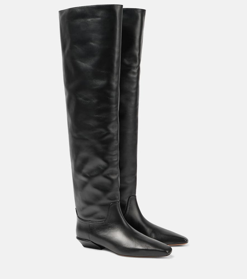 Paris Texas Bettina leather over-the-knee boots