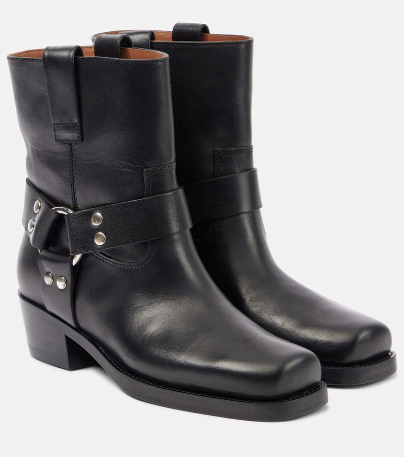 Paris Texas Roxy 45 leather biker boots