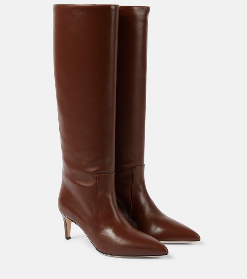 Paris Texas Stiletto 60 leather knee-high boots