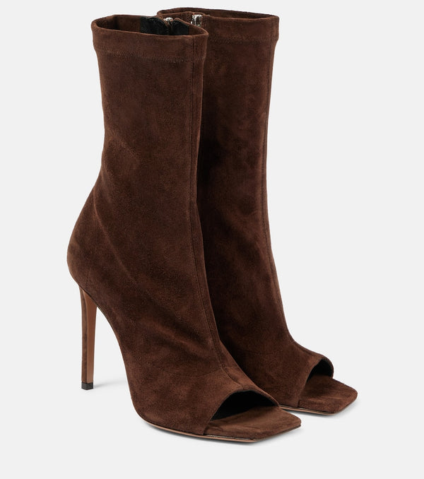 Paris Texas Amanda suede ankle boots